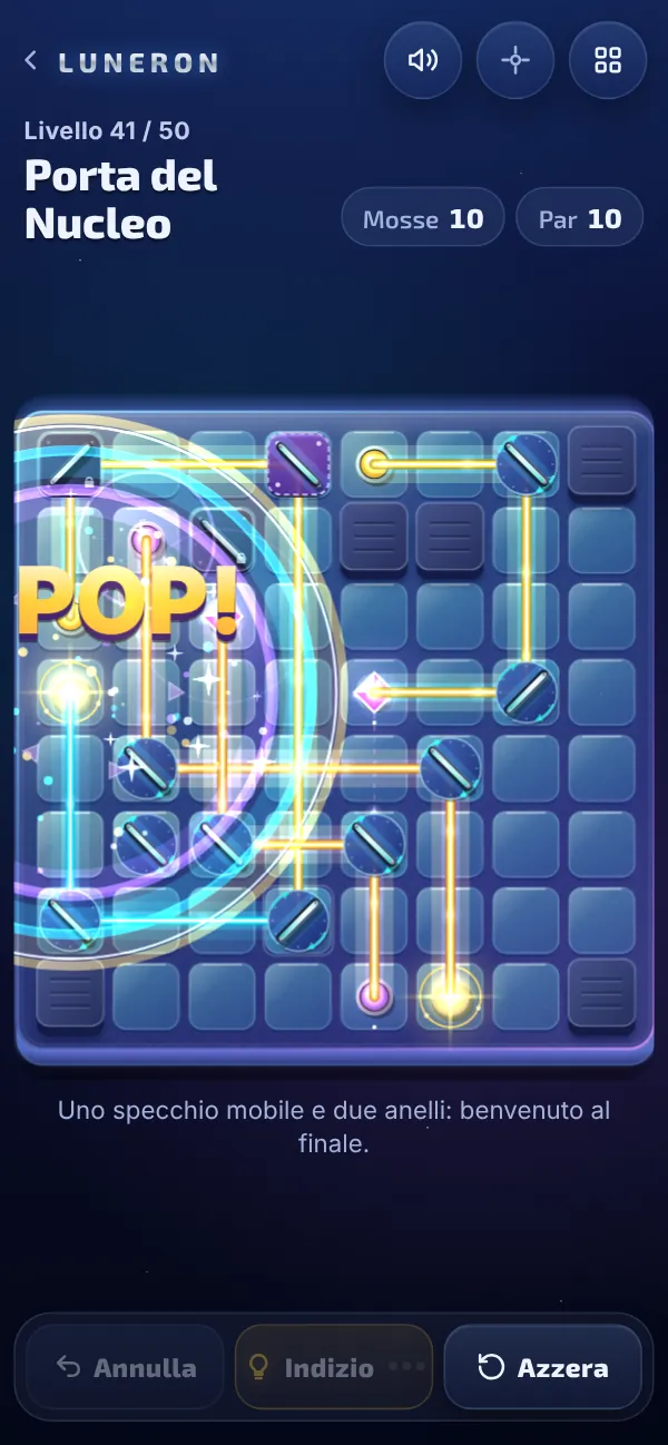 Livello 41: il momento della soluzione, POP!